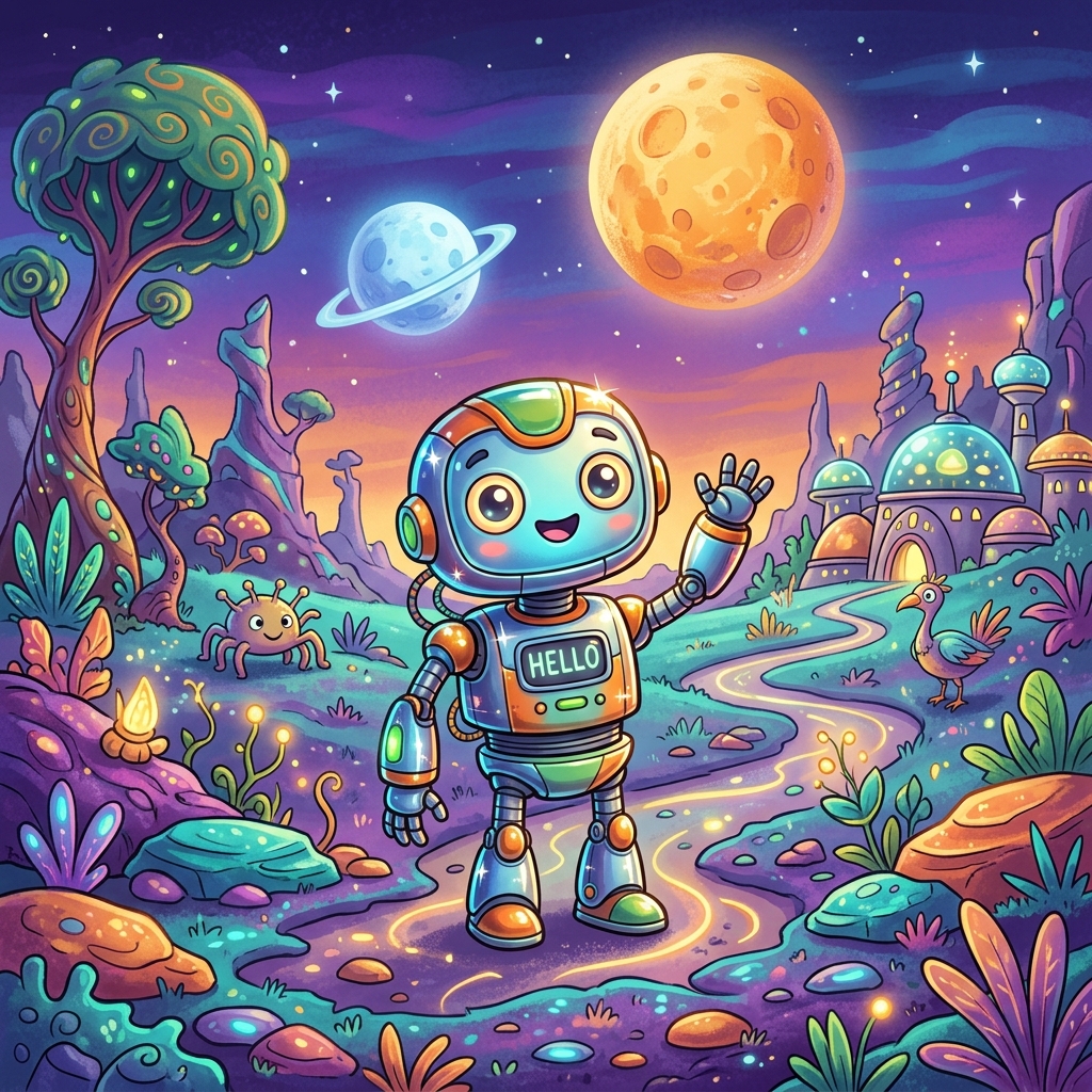 The Robot's Journey to Sector 8